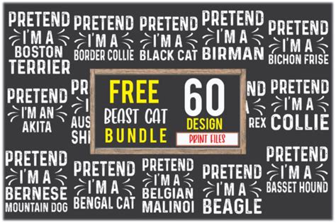 Download Cat Design Bundle Creativefabrica