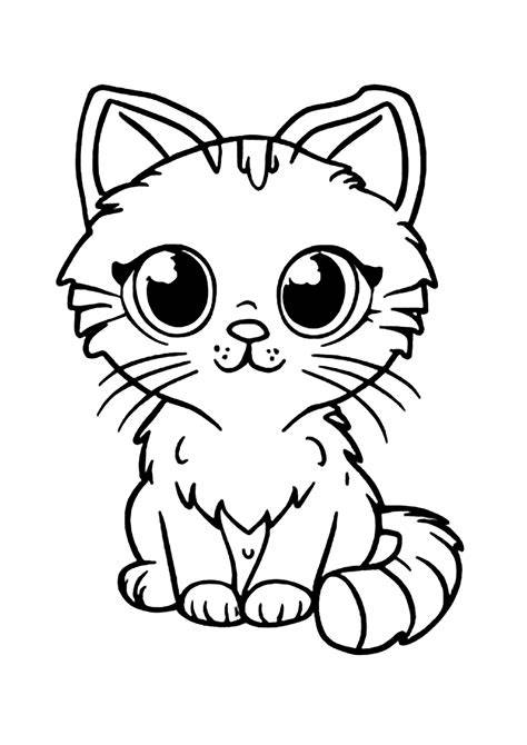 Cat Eyes Coloring Pages