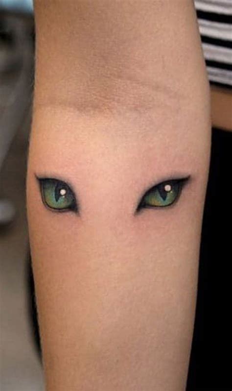 24 Best Cat Eye Tattoo Designs Page 2 The Paws