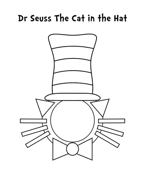 Cat In The Hat Template Printable | DocTemplates