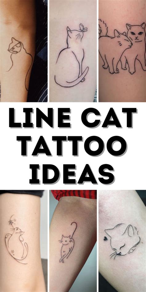 Cat Lining Tattoo