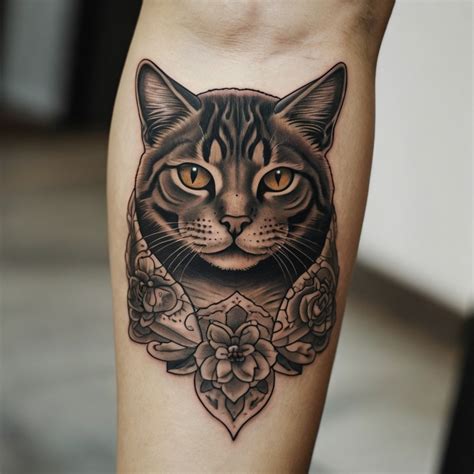 Cat Meaning Tattoo