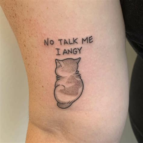 Cat Meme Tattoo