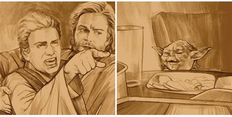 Cat Meme With Woman Star Wars