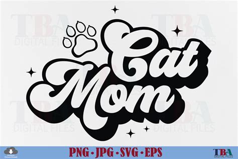 Download Cat Mom Svg, Cat Mama, Fur Mom... Files