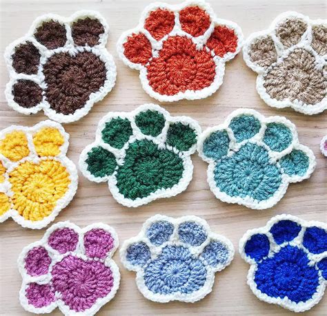 Cat Paw Crochet Pattern