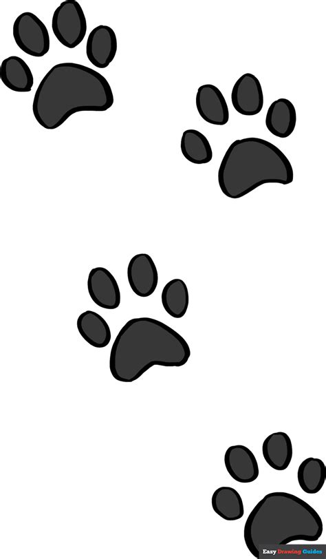 Cat Paws Drawing
