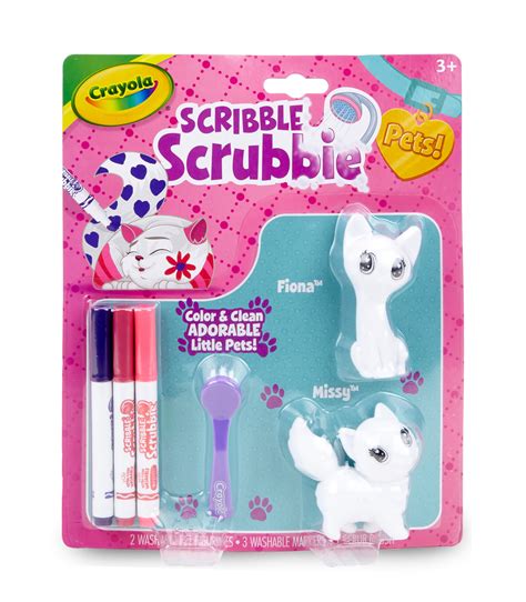 Cat Scribble Scrubbie Names