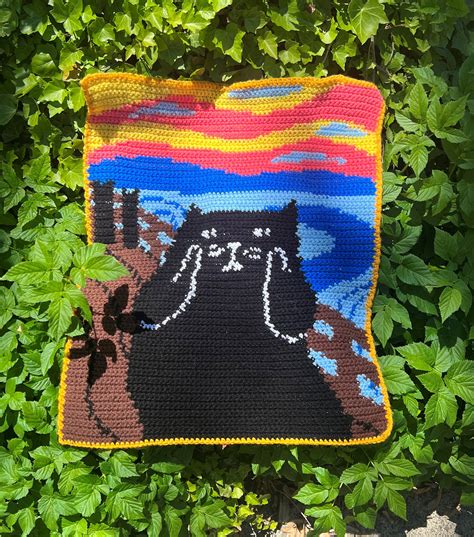 Cat Tapestry Crochet