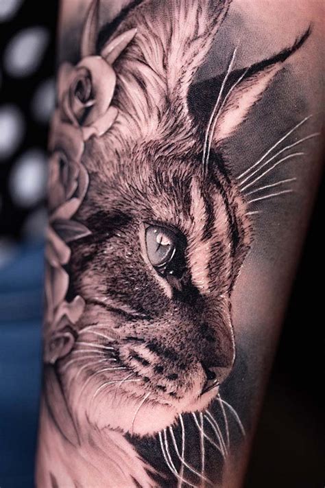 Cat Tattoo For Men