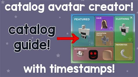 Catalog Avatar Creator How To Put In Cxodes