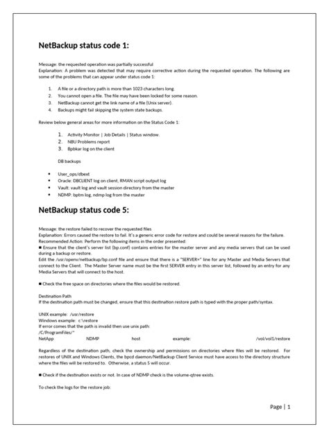 Catalog Backup Failure Netbackup Error Code