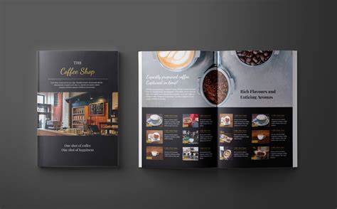 Catalog Coffee Menu
