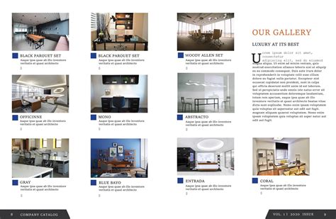 Catalog Template Free Download