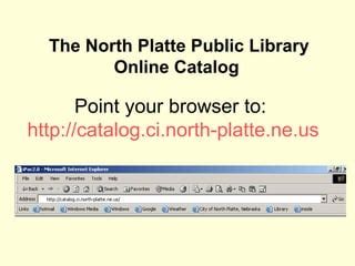 Catalog.ci.north-platte.ne.us Library