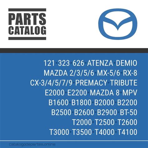 Catalogo De Partes Mazda