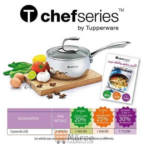 Catalogue Chef Series Tupperware 2018