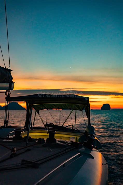 Catamaran Sunset View