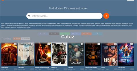 Cataz Interface on a Laptop Screen