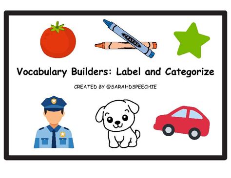 Categorize and Label.