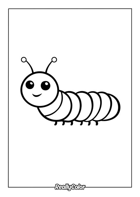 Caterpillar Color Pages