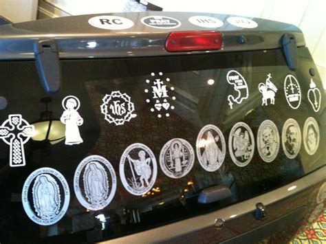 Catholic Car Stickers Or Decals