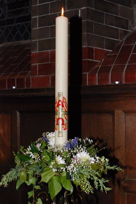 Catholic Church Easter Candle