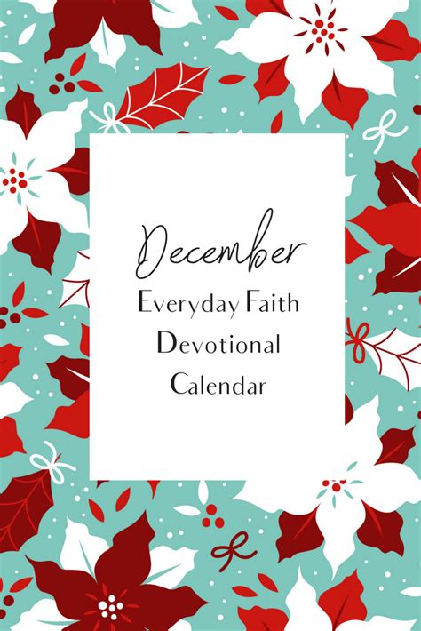 Catholic December Calendar
