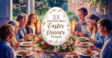 Catholic Easter Dinner Prayer