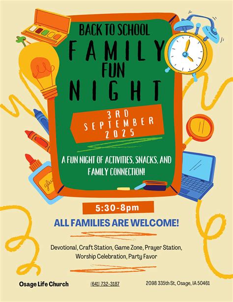 Catholic School Family Fun Night