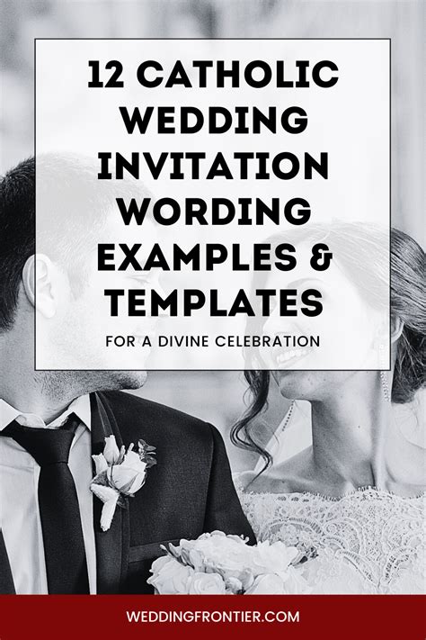 Catholic Wedding Invitation Templates