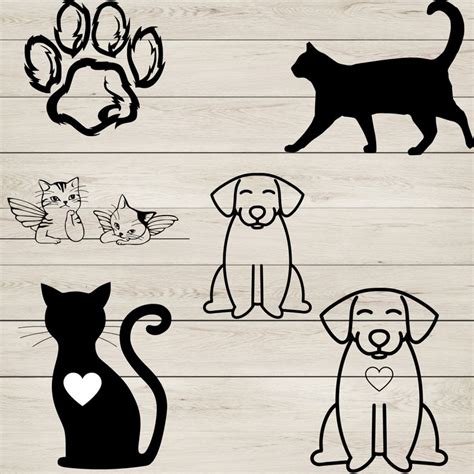 Download Cats and Dogs Bundle Files DXF Files