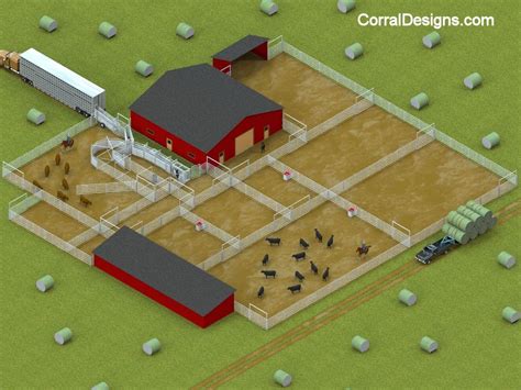 Cattle Farm Layout Design
