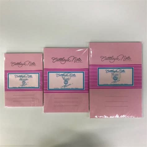 Cattleya Filler Notebook Sizes