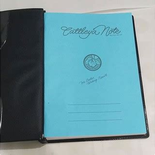 Cattleya Notebook Binder Designs
