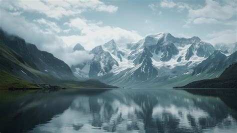Caucasus Mountains view