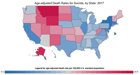 Map of Top Cause of Death by State ATTN
