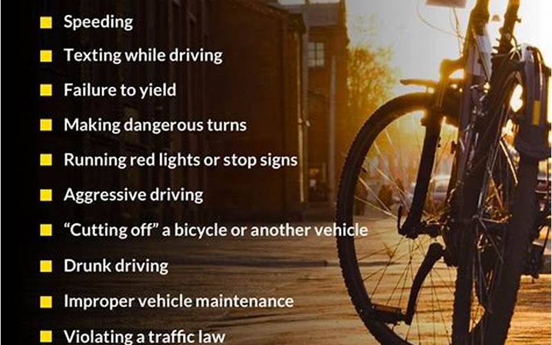 Causes Of Bicycle Accidents