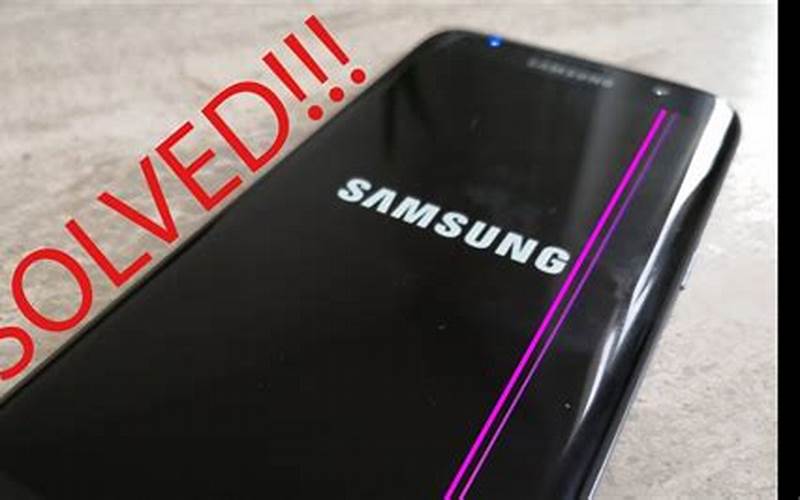 Causes Of The Samsung Pink Line Problem Image