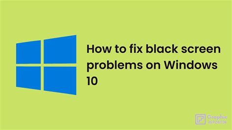 Causes Of Black Desktop Screen Problems In Windows 10