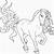Cavalo de Desenho Animado para colorir