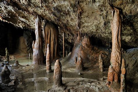 Rock Formations inside a Cave