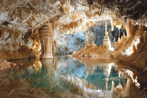 Person reflecting after a cave tour