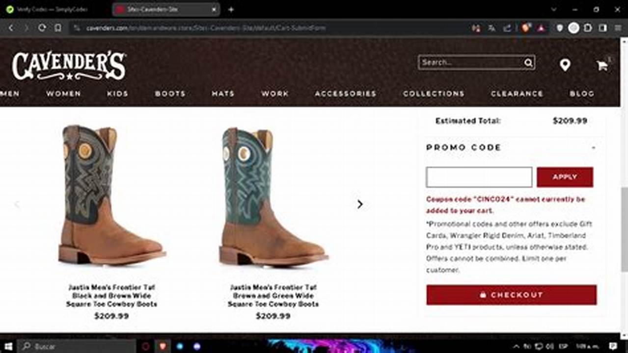 Cavenders Promo Code June 2024