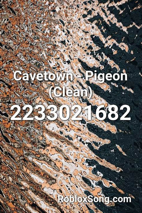 Cavetown - Pigeon (Clean) Roblox ID - Roblox music codes 