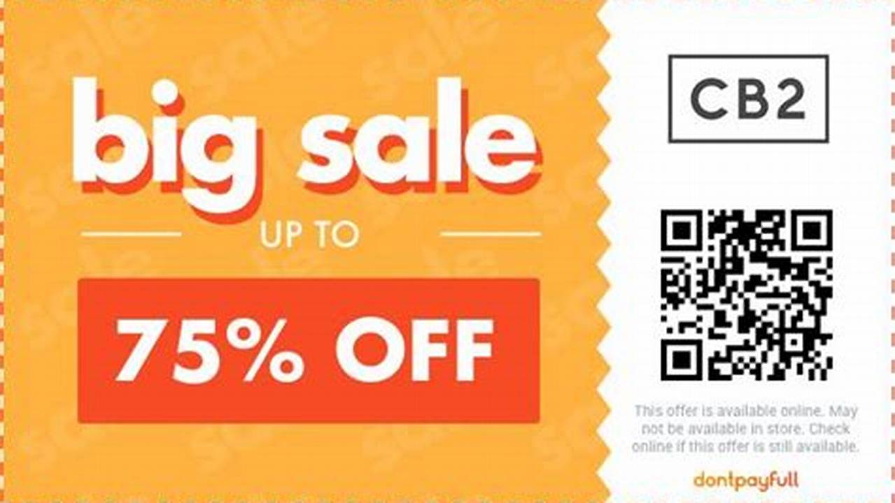 Cb2 Free Shipping Code 2024