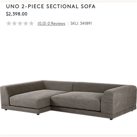 Cb2 Uno Sofa