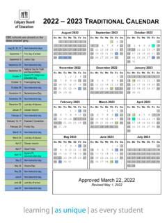 Cbe Calgary Calendar