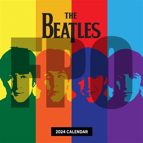 Beatles Colorful 2024 Planner