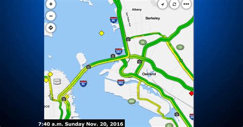 Traffic Map San Francisco Super Sports Cars